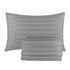 Pillow Cases Pack of 4 | Satin Striped | Brushed Microfibre | 50x75 cm
