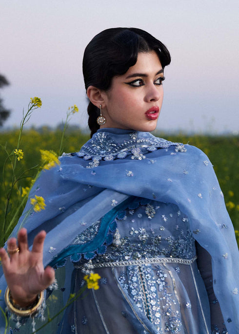 Hussain Rehar Organza Suit Mira
