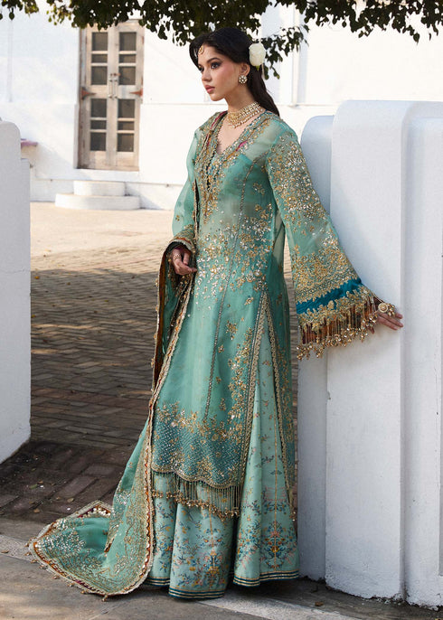 Hussain Rehar Organza Suit Miraye