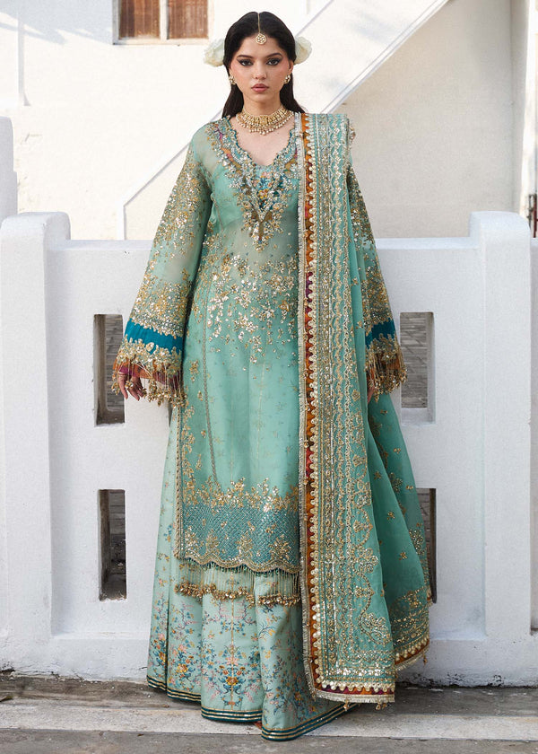 Hussain Rehar Organza Suit Miraye