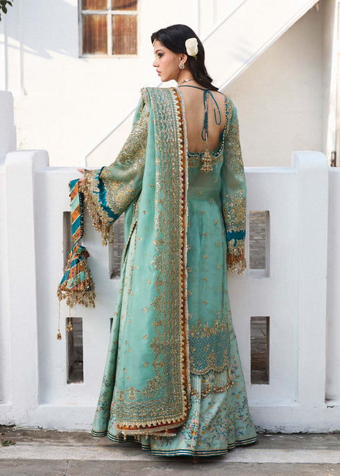 Hussain Rehar Organza Suit Miraye