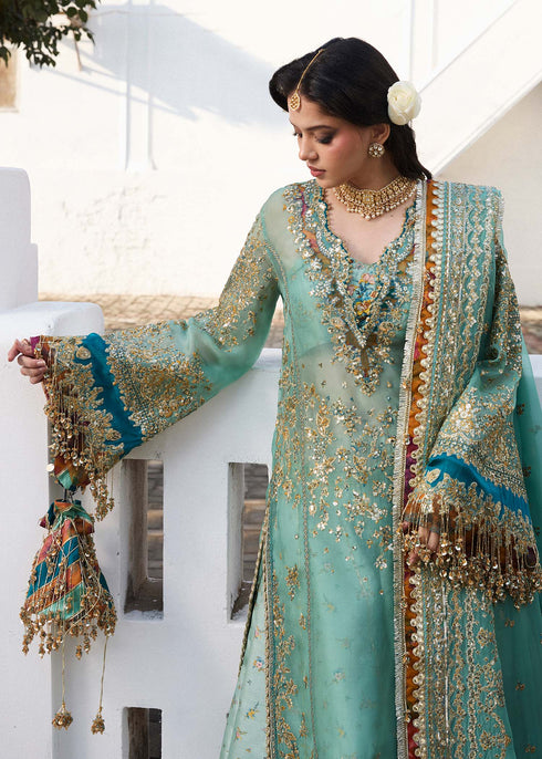 Hussain Rehar Organza Suit Miraye