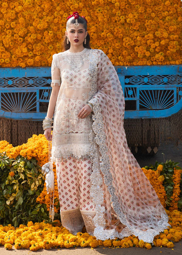Hussain Rehar Organza Suit Zareen