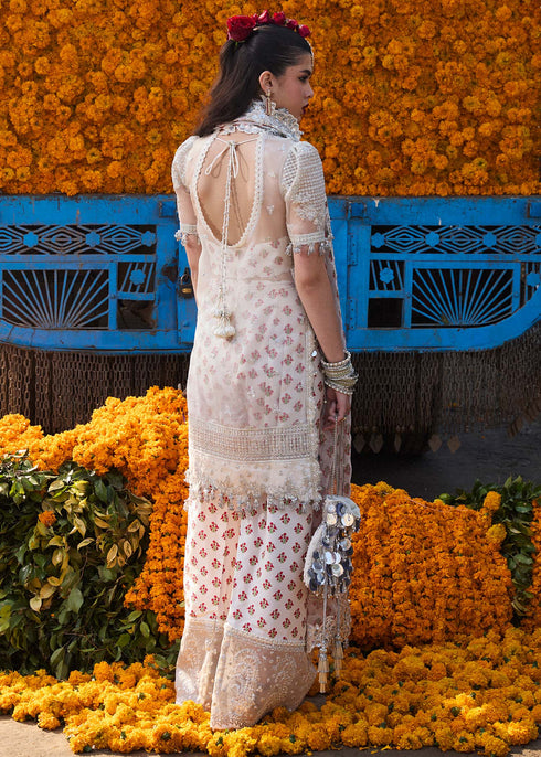 Hussain Rehar Organza Suit Zareen