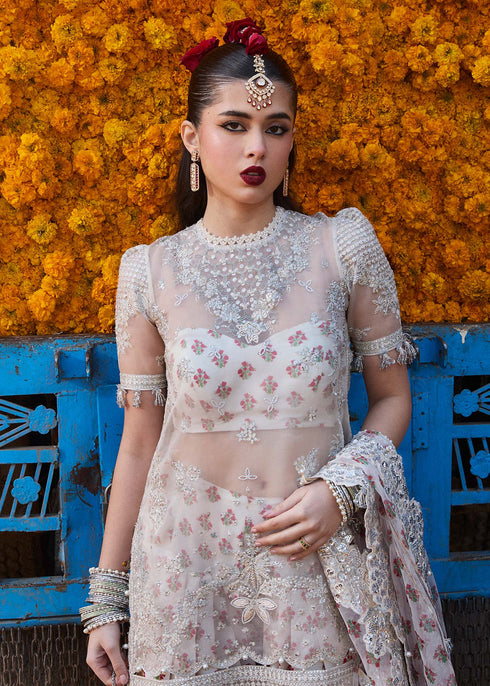 Hussain Rehar Organza Suit Zareen