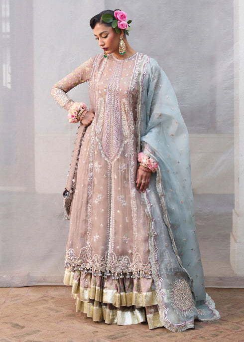 Hussain Rehar Organza Suit Ziniya