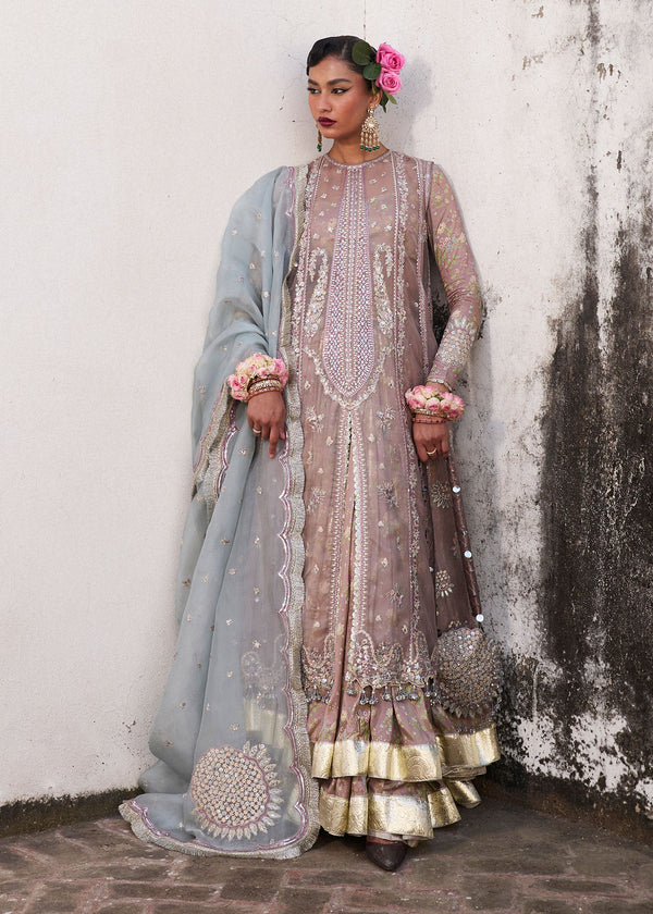 Hussain Rehar Organza Suit Ziniya
