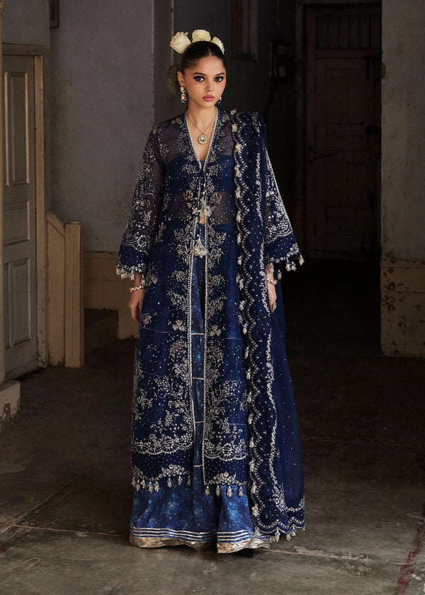 Hussain Rehar Organza Suit Safa