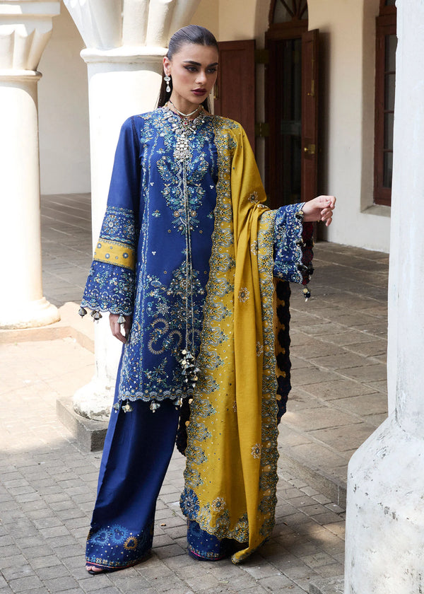 Hussain Rehar Embroidered Lawn Suit Riviera