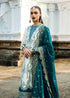 Hussain Rehar Embroidered Lawn Suit Veil