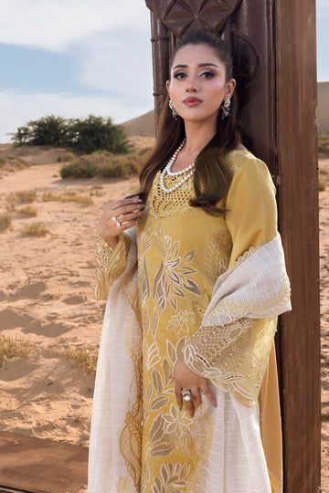 Rang Rasiya Embroidered Lawn Suit Hoorain