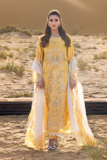 Rang Rasiya Embroidered Lawn Suit Hoorain