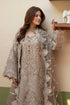 Imrozia Embroidered Organza Suit I-270 Samak
