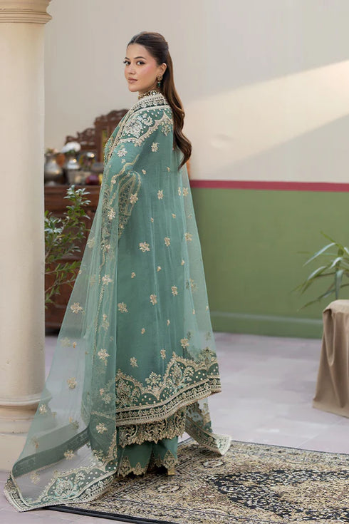 Imrozia Embroidered Organza Suit I-271 Rimal