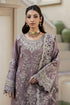 Imrozia Embroidered Organza Suit I-274 Zehraab