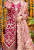 Adan Libbas Embroidered Net 3 piece suit Badshah Begum B