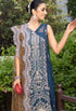 Adan Libbas Embroidered Chiffon 3 piece suit Hoor-un-Nisa Begum A
