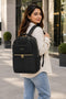 LOVEVOOK Women’s Black 15.6-Inch Laptop Backpack – USB Port and Anti-Theft Pocket