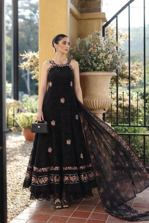 Noor By Saadi Asad Lawn 3 Piece Suit D5-B-Lunaria