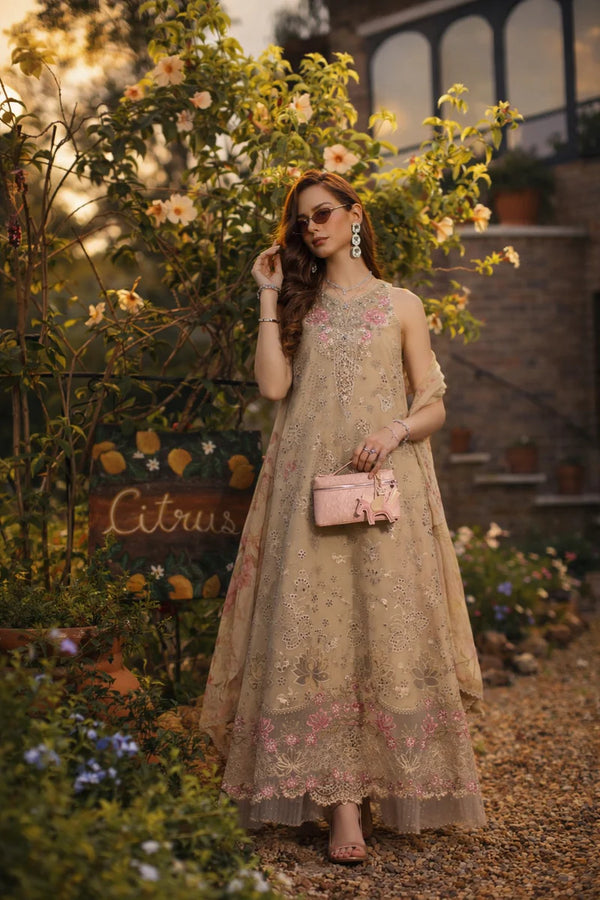 Noor By Saadi Asad Lawn 3 Piece Suit D9-B-Velisse