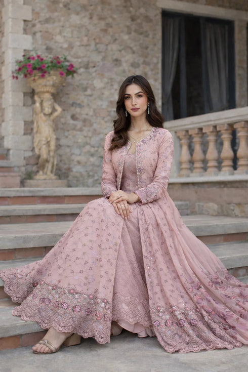 Noor By Saadi Asad Lawn 3 Piece Suit D1-B-Sorina