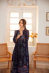Gisele Embroidered khaddar 3 Piece Suit TEAL VOYAGE