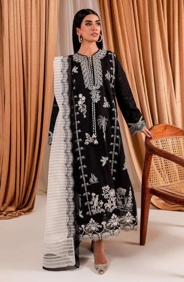 Maryum N Maria Embroidered Lawn 3 piece suit MLFD-159