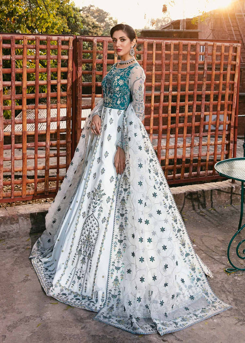 Akbar Aslam Embroidered Organza 3 Piece suit SEDNA