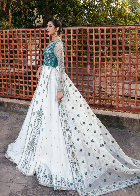 Akbar Aslam Embroidered Organza 3 Piece suit SEDNA