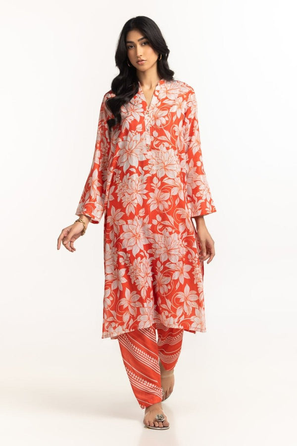 Gul Ahmed Ready to Wear 1 Piece Dobby Texture Printed Shirt IPS-44517