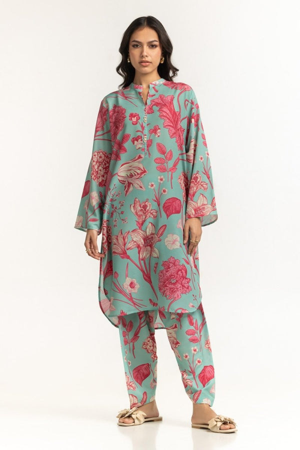 Gul Ahmed Ready to Wear 2 Piece Poly Cambric Printed Co-Ord Set IPST-44508