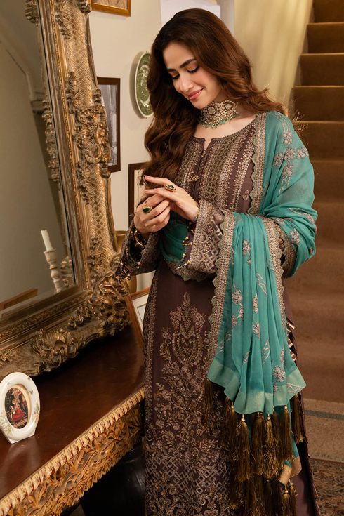 Imrozia chiffon 3 Piece Suit I-199 Khawab