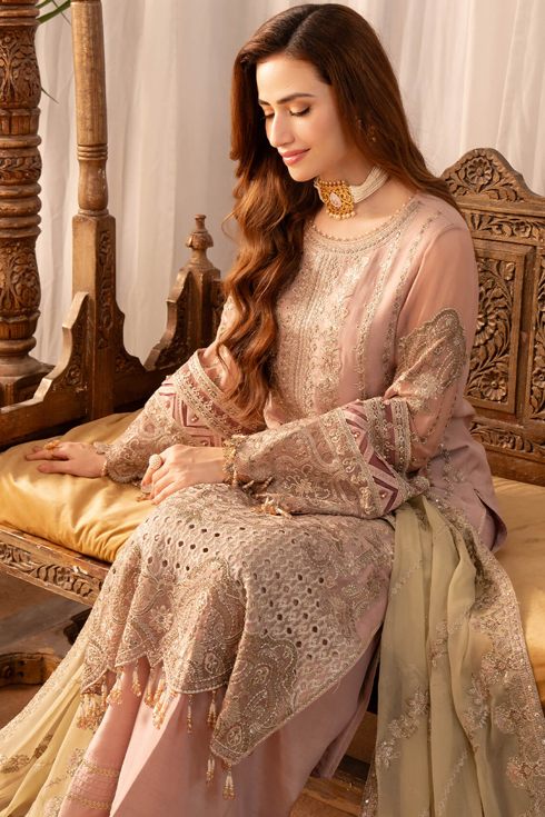 Imrozia chiffon 3 Piece Suit I-202 Nigar