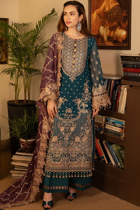 Imrozia chiffon 3 Piece Suit I-208 Aaina