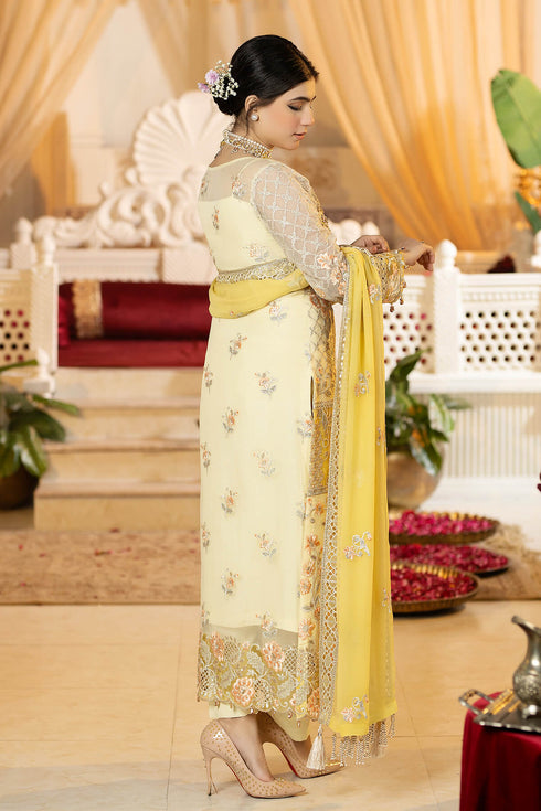 Imrozia Embroidered Chiffon 3 Piece Suit L-270 Lucille