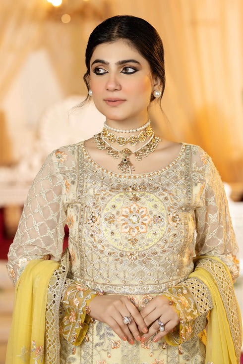Imrozia Embroidered Chiffon 3 Piece Suit L-270 Lucille