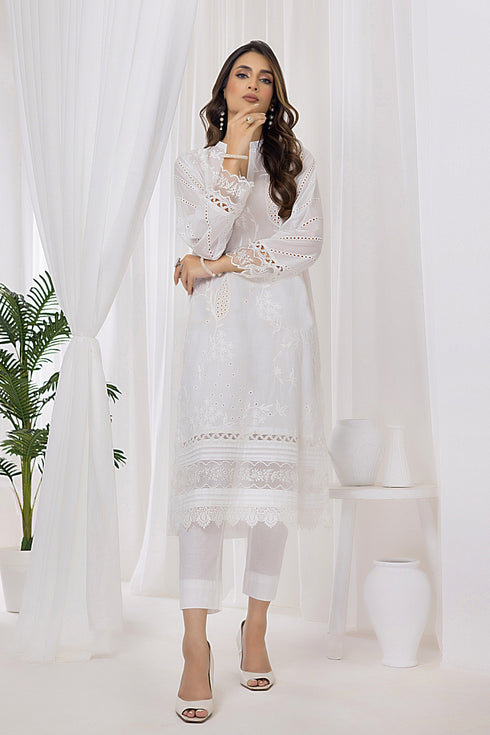 Lakhany 01 Piece Ready to Wear Embroidered Shirt - LG-AM-0026