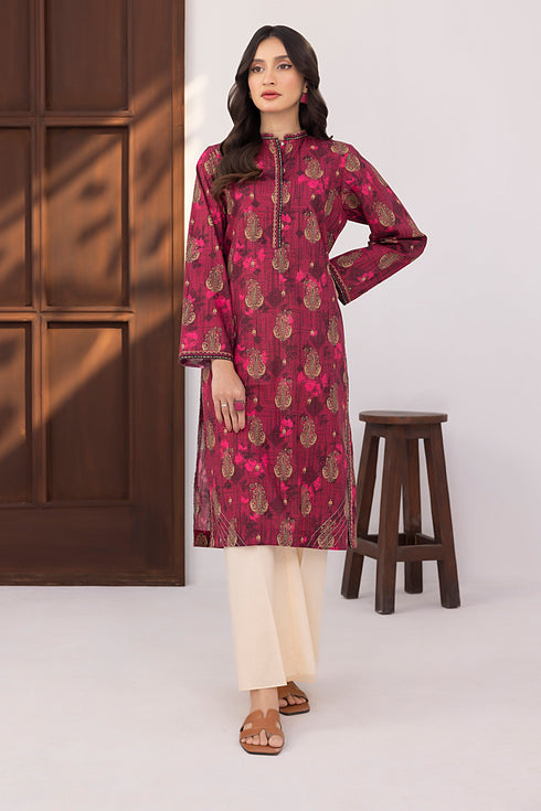 Lakhany 01 Piece Ready to Wear Printed Cambric Shirt - LG-AM-0066