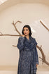 Lakhany 03 Piece Unstitched Pashmina Printed Suit - LG-AR-0071-B