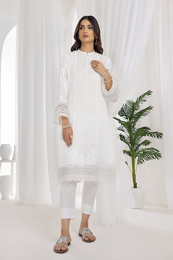 Lakhany 01 Piece Ready to Wear Embroidered Shirt - LG-EA-0474