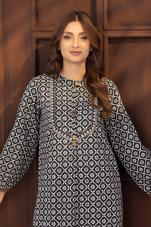 Lakhany 01 Piece Ready to Wear Printed Cambric Shirt - LG-IZ-0076