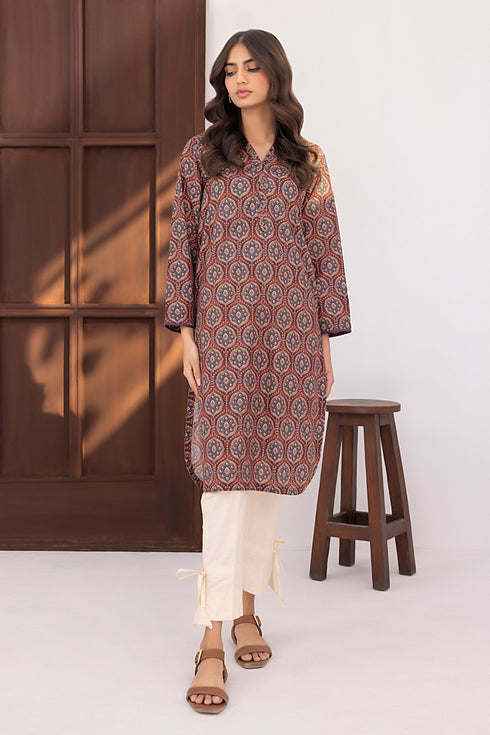 Lakhany 01 Piece Ready to Wear Printed Cambric Shirt - LG-RM-0043