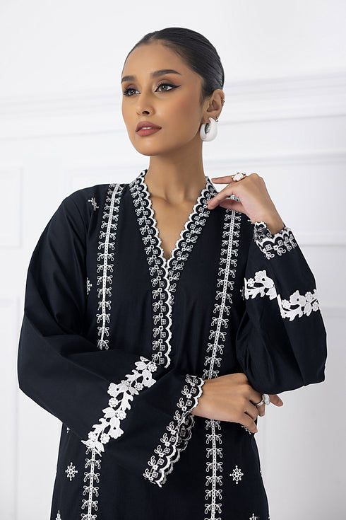 Lakhany 02 Piece Ready to Wear Embroidered Shirt & Trouser - LG-SK-0078