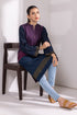 Lakhany 01 Piece Ready to Wear Yarn Dyed Cotton Embroidered Shirt - LG-SK-0192