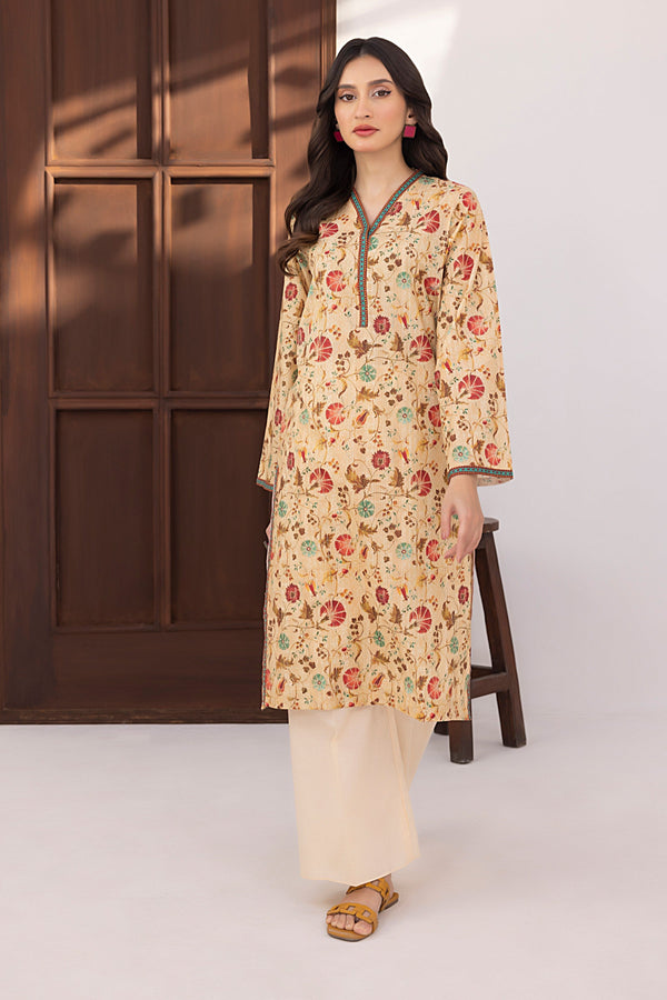 Lakhany 01 Piece Ready to Wear Printed Cambric Shirt - LG-SR-0162