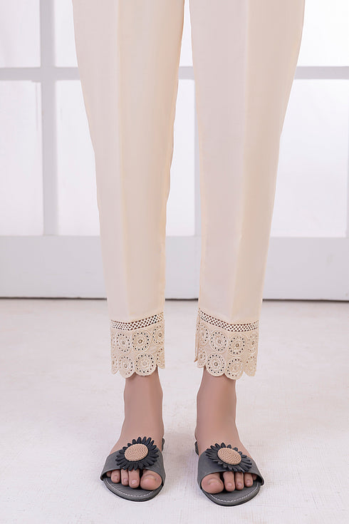 Lakhany 01 Piece Embroidered Trousers - LSM-T-3098 (BG)