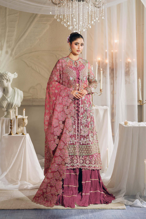 Maryam Hussain Embroidered Organza Suit Seerat