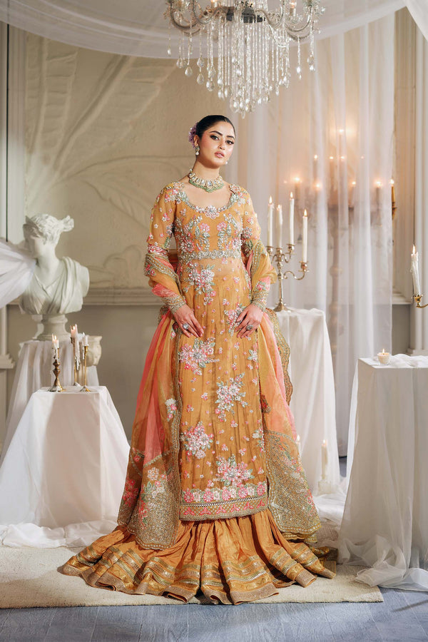 Maryam Hussain Embroidered Organza Suit Kayser