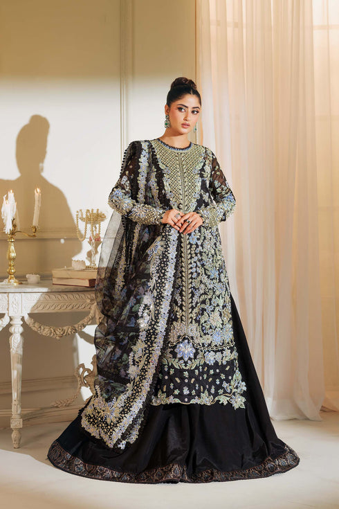 Maryam Hussain Embroidered Organza Suit Hoor