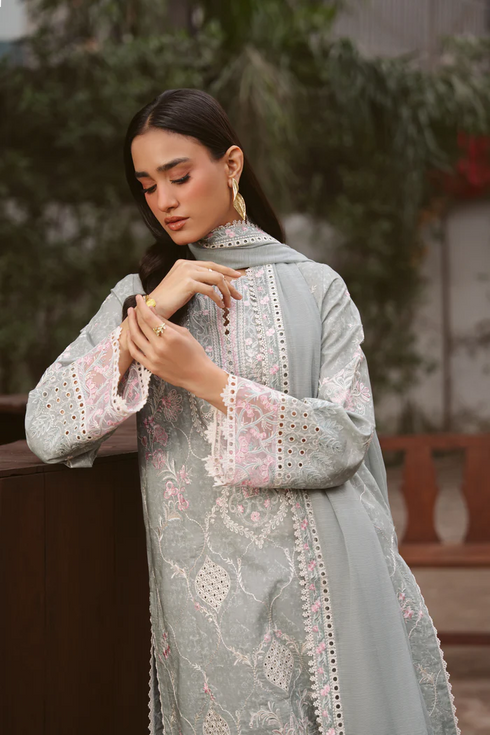 Ayzel Embroidered Lawn 3PC Suit Lurell